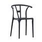 Scandinavian Plastic Armless Dining Chairs Stackable Dining Side Chair (Set of 4) Clearhalo ' kitchen&dining_furn' 'Dining Chairs' 'Dining Tables & Seating' 'dining_chair' 'furn' 'furn_dining_chair' 'Furniture' 'furniture_dining_chair' 'Kitchen & Dining Furniture' 'kitchen' 3956795
