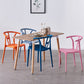 Scandinavian Plastic Armless Dining Chairs Stackable Dining Side Chair (Set of 4) Clearhalo ' kitchen&dining_furn' 'Dining Chairs' 'Dining Tables & Seating' 'dining_chair' 'furn' 'furn_dining_chair' 'Furniture' 'furniture_dining_chair' 'Kitchen & Dining Furniture' 'kitchen' 3956807