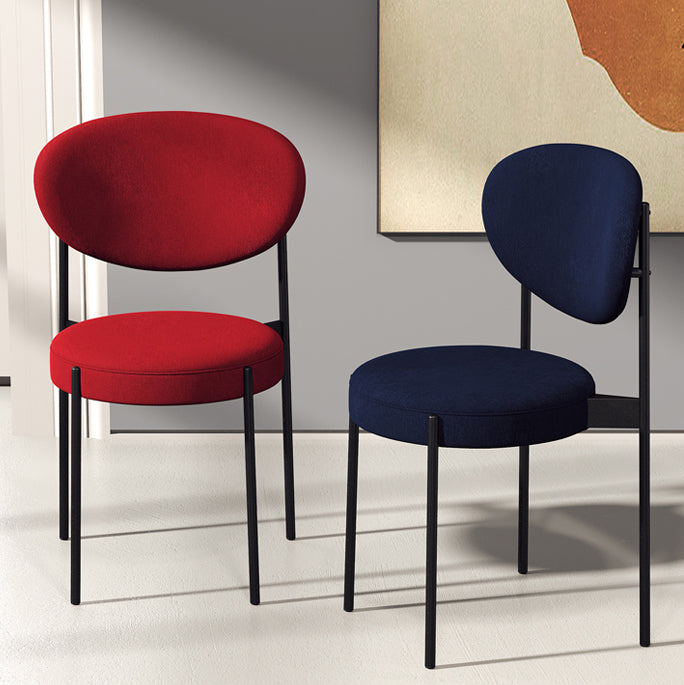 Modern Metal Dining Room Chairs Armless Open Back Dining Side Chair for Restaurant Clearhalo ' kitchen&dining_furn' 'Dining Chairs' 'Dining Tables & Seating' 'dining_chair' 'furn' 'furn_dining_chair' 'Furniture' 'furniture_dining_chair' 'Kitchen & Dining Furniture' 'kitchen' 3957017