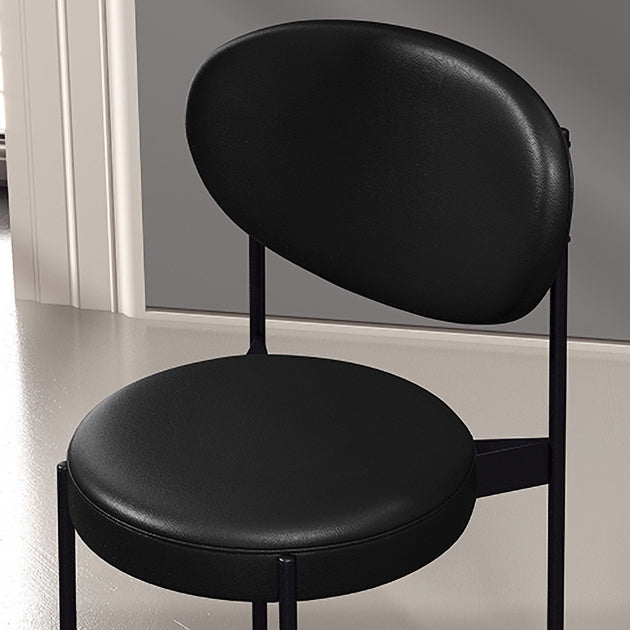 Modern Metal Dining Room Chairs Armless Open Back Dining Side Chair for Restaurant Clearhalo ' kitchen&dining_furn' 'Dining Chairs' 'Dining Tables & Seating' 'dining_chair' 'furn' 'furn_dining_chair' 'Furniture' 'furniture_dining_chair' 'Kitchen & Dining Furniture' 'kitchen' 3957024