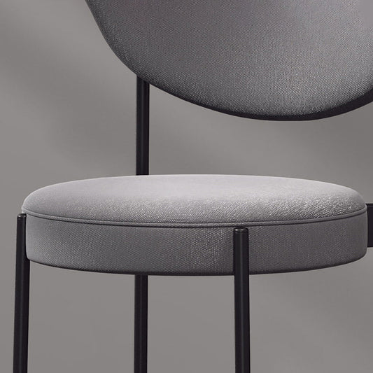 Glam Style Metal Dining Room Chairs Armless Open Back Dining Side Chair for Restaurant Clearhalo ' kitchen&dining_furn' 'Dining Chairs' 'Dining Tables & Seating' 'dining_chair' 'furn' 'furn_dining_chair' 'Furniture' 'furniture_dining_chair' 'Kitchen & Dining Furniture' 'kitchen' 3957061