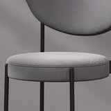 Glam Style Metal Dining Room Chairs Armless Open Back Dining Side Chair for Restaurant Clearhalo ' kitchen&dining_furn' 'Dining Chairs' 'Dining Tables & Seating' 'dining_chair' 'furn' 'furn_dining_chair' 'Furniture' 'furniture_dining_chair' 'Kitchen & Dining Furniture' 'kitchen' 3957061