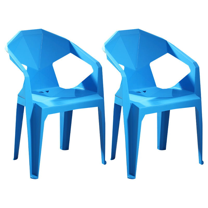 Modern Style Plastic Dining Chairs Stackable Dining Side Chairs for Kitchen Sky Blue 2 Piece Set Clearhalo ' kitchen&dining_furn' 'Dining Chairs' 'Dining Tables & Seating' 'dining_chair' 'furn' 'furn_dining_chair' 'Furniture' 'furniture_dining_chair' 'Kitchen & Dining Furniture' 'kitchen' 3957128