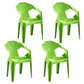 Modern Style Plastic Dining Chairs Stackable Dining Side Chairs for Kitchen Fruit Green 4 Piece Set Clearhalo ' kitchen&dining_furn' 'Dining Chairs' 'Dining Tables & Seating' 'dining_chair' 'furn' 'furn_dining_chair' 'Furniture' 'furniture_dining_chair' 'Kitchen & Dining Furniture' 'kitchen' 3957144