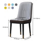 Home Scandinavian Side Chair Metal Solid Back Upholstered Dining Room Chair Clearhalo ' kitchen&dining_furn' 'Dining Chairs' 'Dining Tables & Seating' 'dining_chair' 'furn' 'furn_dining_chair' 'Furniture' 'furniture_dining_chair' 'Kitchen & Dining Furniture' 'kitchen' 3957221