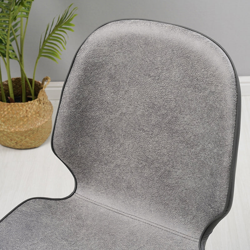 Restaurant Upholstered Beetle Shape Side Chair Wingback Matte Finish Dining Chair Clearhalo ' kitchen&dining_furn' 'Dining Chairs' 'Dining Tables & Seating' 'dining_chair' 'furn' 'furn_dining_chair' 'Furniture' 'furniture_dining_chair' 'Kitchen & Dining Furniture' 'kitchen' 3957279