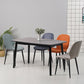 Restaurant Upholstered Beetle Shape Side Chair Wingback Matte Finish Dining Chair Clearhalo ' kitchen&dining_furn' 'Dining Chairs' 'Dining Tables & Seating' 'dining_chair' 'furn' 'furn_dining_chair' 'Furniture' 'furniture_dining_chair' 'Kitchen & Dining Furniture' 'kitchen' 3957285