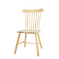 Contemporary Rubberwood Side Chair Wood Windsor Back Dining Chair (Set of 2) Clearhalo ' kitchen&dining_furn' 'Dining Chairs' 'Dining Tables & Seating' 'dining_chair' 'furn' 'furn_dining_chair' 'Furniture' 'furniture_dining_chair' 'Kitchen & Dining Furniture' 'kitchen' 3957321