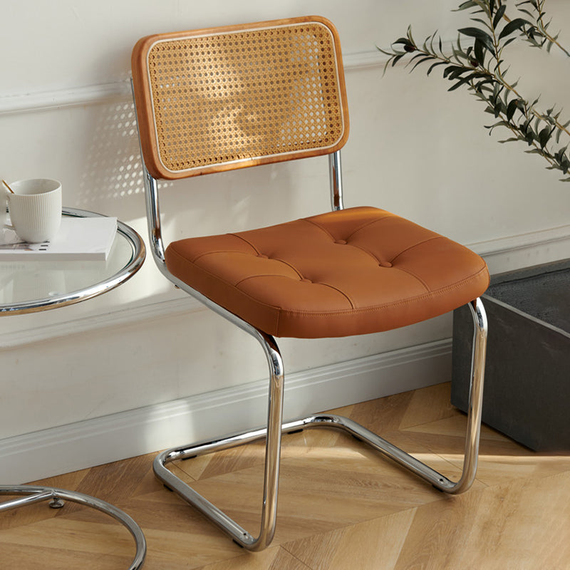 Industrial Style Upholstered Side Chairs Open Back Dining Side Chairs for Home Clearhalo ' kitchen&dining_furn' 'Dining Chairs' 'Dining Tables & Seating' 'dining_chair' 'furn' 'furn_dining_chair' 'Furniture' 'furniture_dining_chair' 'Kitchen & Dining Furniture' 'kitchen' 3957511