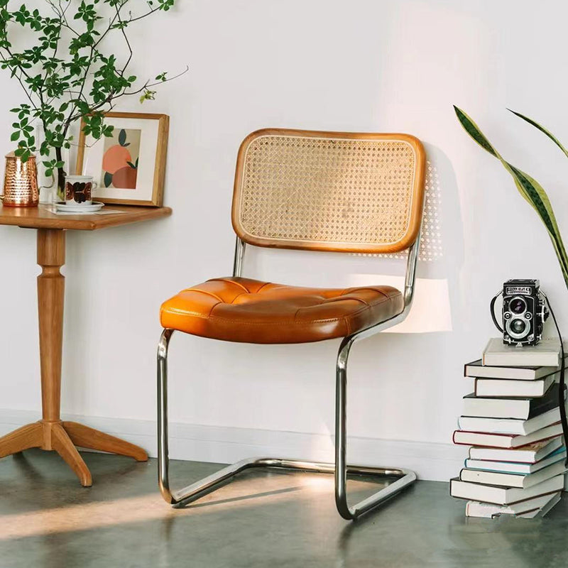 Industrial Style Upholstered Side Chairs Open Back Dining Side Chairs for Home Clearhalo ' kitchen&dining_furn' 'Dining Chairs' 'Dining Tables & Seating' 'dining_chair' 'furn' 'furn_dining_chair' 'Furniture' 'furniture_dining_chair' 'Kitchen & Dining Furniture' 'kitchen' 3957513