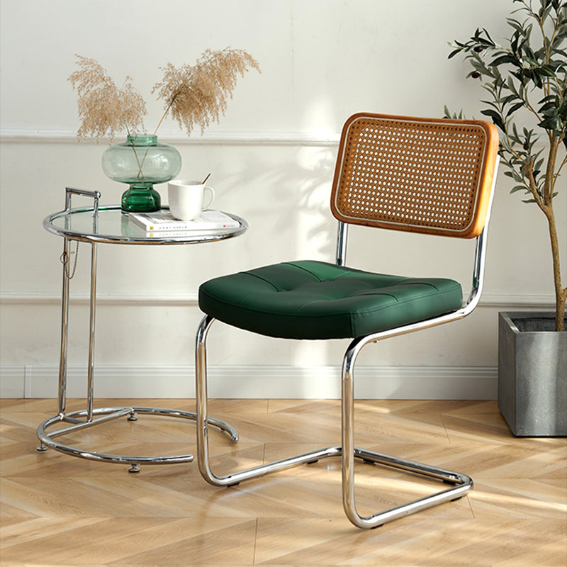 Industrial Style Upholstered Side Chairs Open Back Dining Side Chairs for Home Clearhalo ' kitchen&dining_furn' 'Dining Chairs' 'Dining Tables & Seating' 'dining_chair' 'furn' 'furn_dining_chair' 'Furniture' 'furniture_dining_chair' 'Kitchen & Dining Furniture' 'kitchen' 3957515