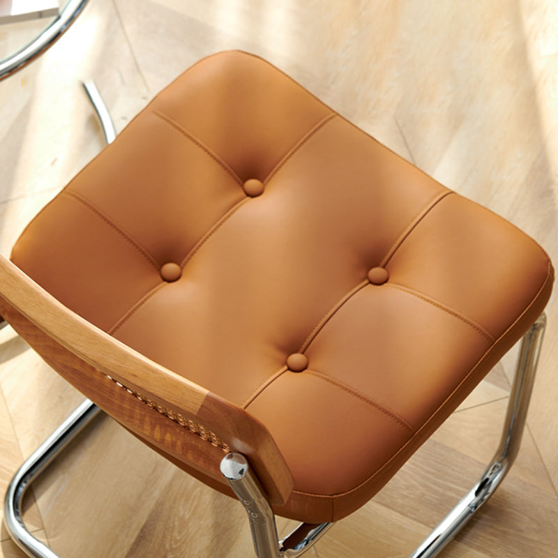 Industrial Style Upholstered Side Chairs Open Back Dining Side Chairs for Home Clearhalo ' kitchen&dining_furn' 'Dining Chairs' 'Dining Tables & Seating' 'dining_chair' 'furn' 'furn_dining_chair' 'Furniture' 'furniture_dining_chair' 'Kitchen & Dining Furniture' 'kitchen' 3957523