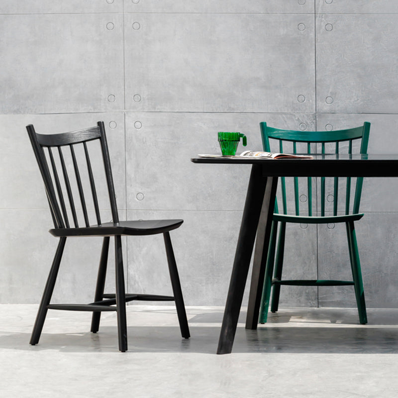 Minimalist Style Wood Dining Side Chair Windsor Back Side Single Chair for Home Use Clearhalo ' kitchen&dining_furn' 'Dining Chairs' 'Dining Tables & Seating' 'dining_chair' 'furn' 'furn_dining_chair' 'Furniture' 'furniture_dining_chair' 'Kitchen & Dining Furniture' 'kitchen' 3957556