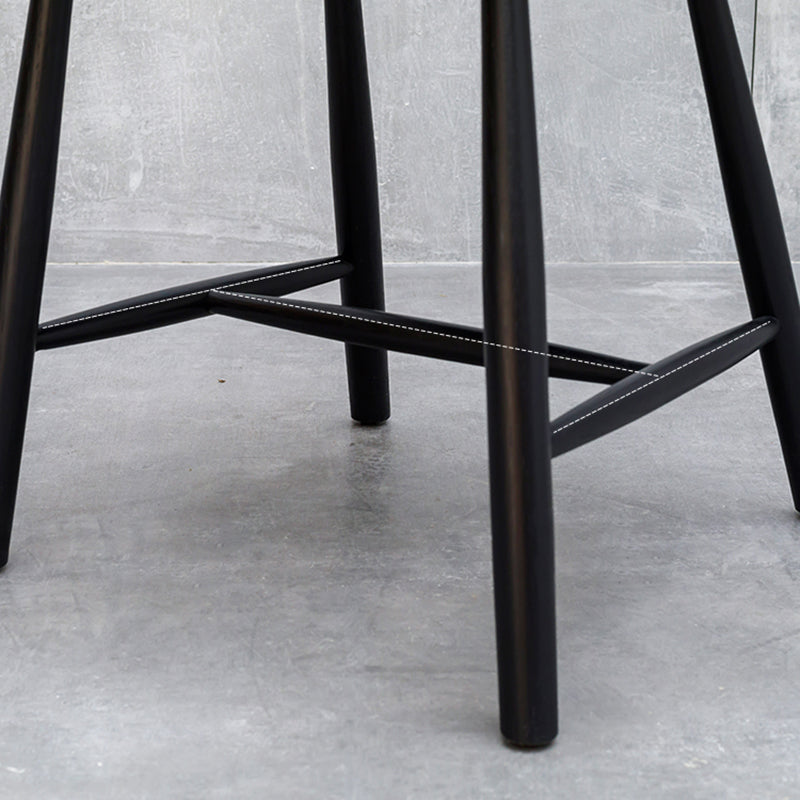 Minimalist Style Wood Dining Side Chair Windsor Back Side Single Chair for Home Use Clearhalo ' kitchen&dining_furn' 'Dining Chairs' 'Dining Tables & Seating' 'dining_chair' 'furn' 'furn_dining_chair' 'Furniture' 'furniture_dining_chair' 'Kitchen & Dining Furniture' 'kitchen' 3957563