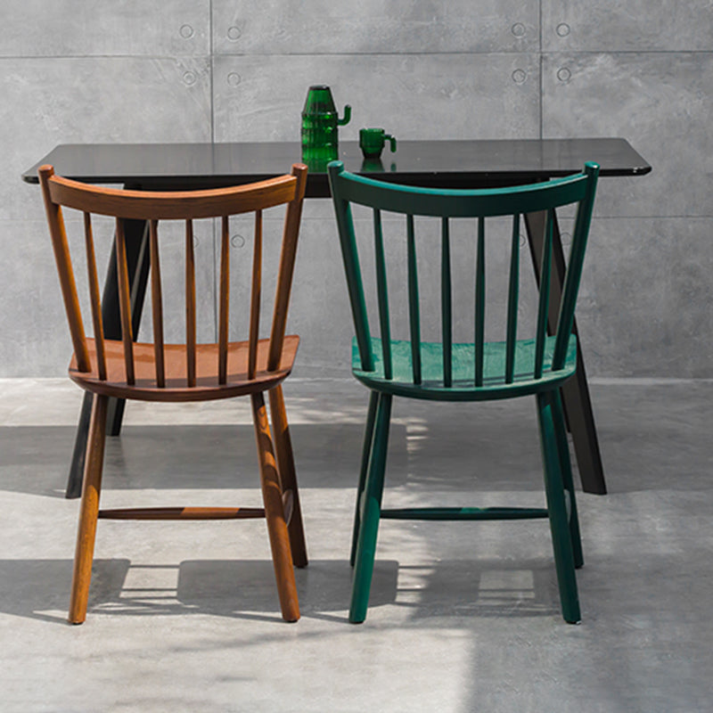 Minimalist Style Wood Dining Side Chair Windsor Back Side Single Chair for Home Use Clearhalo ' kitchen&dining_furn' 'Dining Chairs' 'Dining Tables & Seating' 'dining_chair' 'furn' 'furn_dining_chair' 'Furniture' 'furniture_dining_chair' 'Kitchen & Dining Furniture' 'kitchen' 3957566