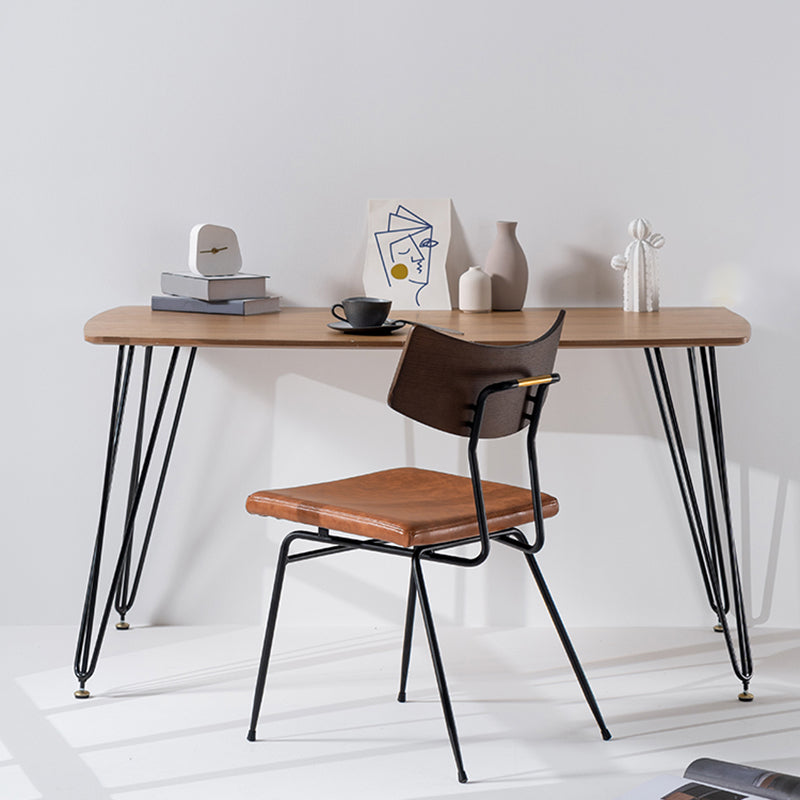 Contemporary Style Upholstered Side Chairs Open Back Dining Side Chairs (Set of 2) Clearhalo ' kitchen&dining_furn' 'Dining Chairs' 'Dining Tables & Seating' 'dining_chair' 'furn' 'furn_dining_chair' 'Furniture' 'furniture_dining_chair' 'Kitchen & Dining Furniture' 'kitchen' 3957589