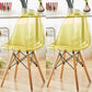 Modern Style Plastic Dining Armless Chair Solid Back Dining SIde Chairs for Home Use Green Set of 2 Clearhalo ' kitchen&dining_furn' 'Dining Chairs' 'Dining Tables & Seating' 'dining_chair' 'Furniture' 'furniture_dining_chair' 'Kitchen & Dining Furniture' 'kitchen' 3957625