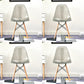 Modern Style Plastic Dining Armless Chair Solid Back Dining SIde Chairs for Home Use Grey Set of 4 Clearhalo ' kitchen&dining_furn' 'Dining Chairs' 'Dining Tables & Seating' 'dining_chair' 'Furniture' 'furniture_dining_chair' 'Kitchen & Dining Furniture' 'kitchen' 3957642