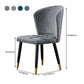 Glam Wood Dining Room Chairs Velvet Dining Armless Chairs for Home Use (Set of 2) Clearhalo ' kitchen&dining_furn' 'Dining Chairs' 'Dining Tables & Seating' 'dining_chair' 'furn' 'furn_dining_chair' 'Furniture' 'furniture_dining_chair' 'Kitchen & Dining Furniture' 'kitchen' 3957660
