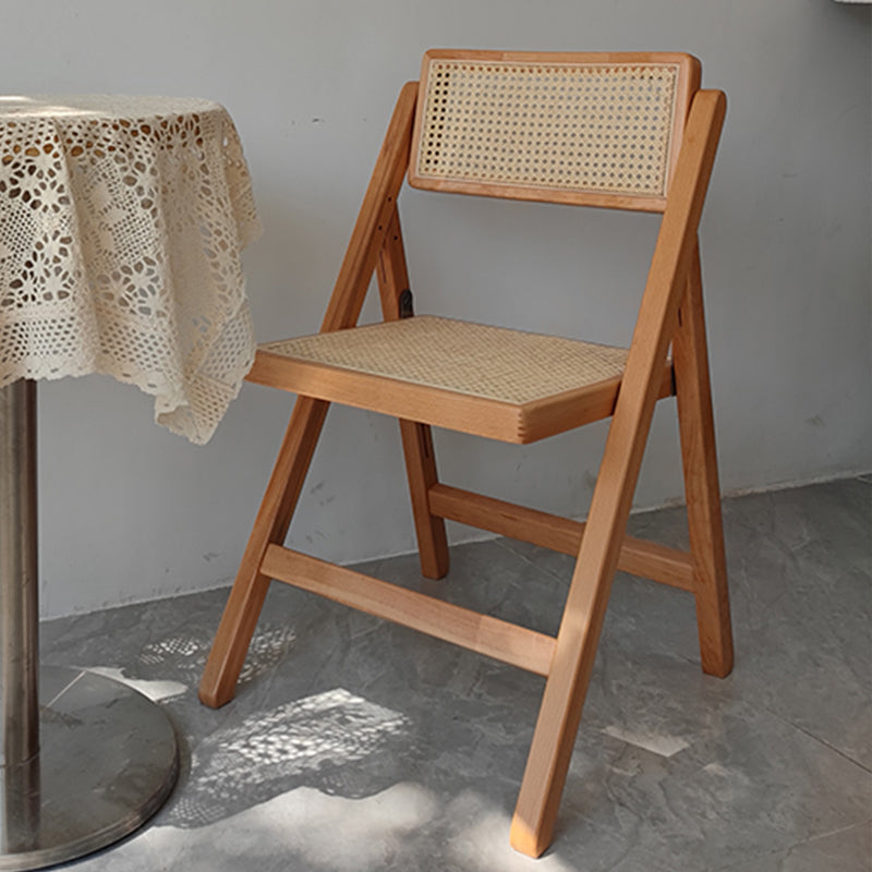 Contemporary Style Solid Beech Chair Open Back Single Dining Room Chair Wood Clearhalo ' kitchen&dining_furn' 'Dining Chairs' 'Dining Tables & Seating' 'dining_chair' 'furn' 'furn_dining_chair' 'Furniture' 'furniture_dining_chair' 'Kitchen & Dining Furniture' 'kitchen' 3957724