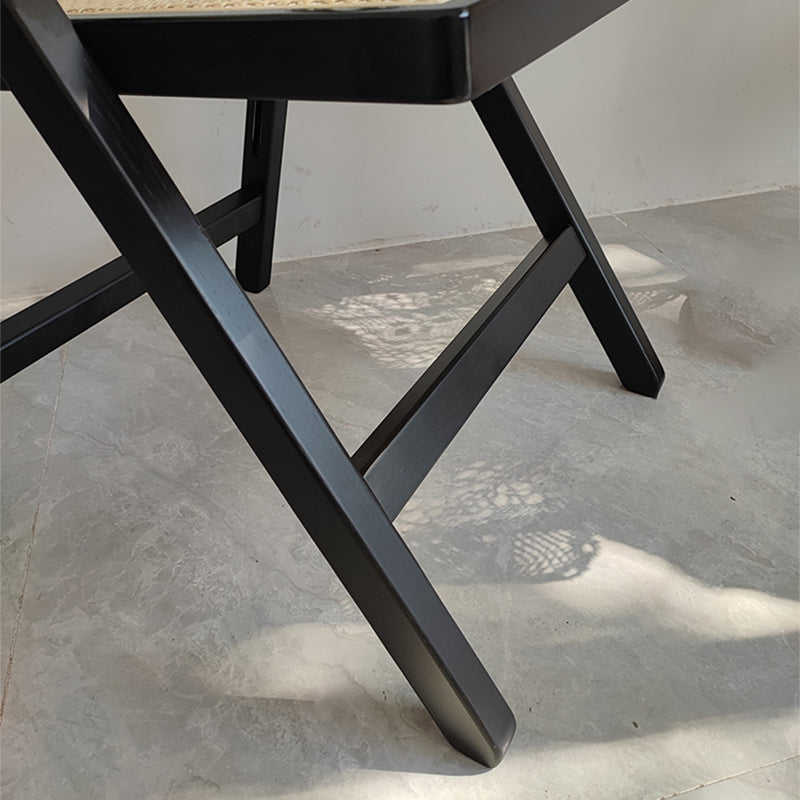 Contemporary Style Solid Beech Chair Open Back Single Dining Room Chair Clearhalo ' kitchen&dining_furn' 'Dining Chairs' 'Dining Tables & Seating' 'dining_chair' 'furn' 'furn_dining_chair' 'Furniture' 'furniture_dining_chair' 'Kitchen & Dining Furniture' 'kitchen' 3957734