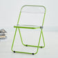 Metal Modern Indoor-Outdoor Chair Armless Open Back Dining Side Chair Green 1 Piece Clearhalo ' kitchen&dining_furn' 'Dining Chairs' 'Dining Tables & Seating' 'dining_chair' 'furn' 'furn_dining_chair' 'Furniture' 'furniture_dining_chair' 'Kitchen & Dining Furniture' 'kitchen' 3957758