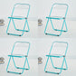 Metal Modern Indoor-Outdoor Chair Armless Open Back Dining Side Chair Light Blue 4 Piece Set Clearhalo ' kitchen&dining_furn' 'Dining Chairs' 'Dining Tables & Seating' 'dining_chair' 'furn' 'furn_dining_chair' 'Furniture' 'furniture_dining_chair' 'Kitchen & Dining Furniture' 'kitchen' 3957781