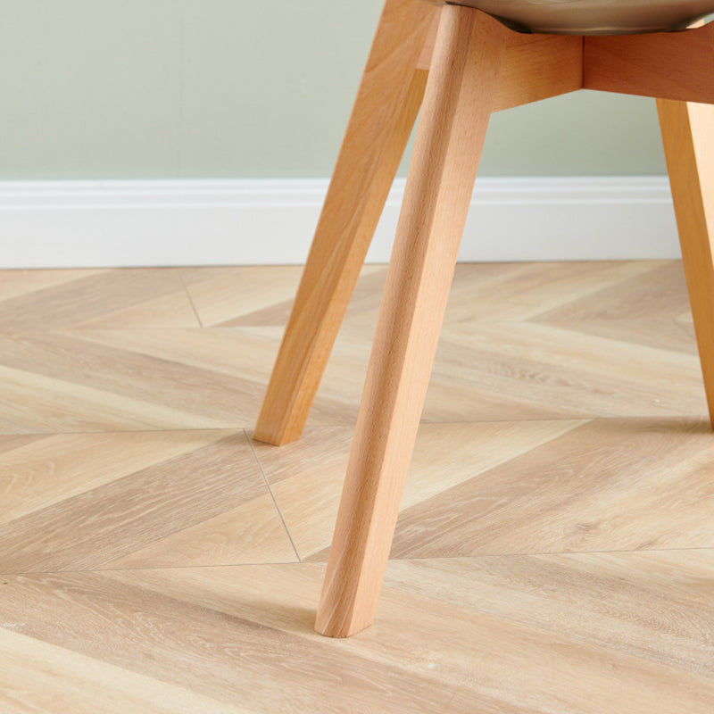 Contemporary Beech Wood Chair Set Solid Back Side Dining Kitchen Chairs Clearhalo ' kitchen&dining_furn' 'Dining Chairs' 'Dining Tables & Seating' 'dining_chair' 'Furniture' 'furniture_dining_chair' 'Kitchen & Dining Furniture' 'kitchen' 3957816