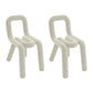 Designer Style Velvet Side Chair Matte Finish Open Back Dining Chairs for Home Off-White 2 Piece Set Clearhalo ' kitchen&dining_furn' 'Dining Chairs' 'Dining Tables & Seating' 'dining_chair' 'furn' 'furn_dining_chair' 'Furniture' 'furniture_dining_chair' 'Kitchen & Dining Furniture' 'kitchen' 3957832