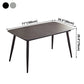 Metal Industrial Rectangle Dining Table Sintered Stone Top Indoor Table for Dining Room Clearhalo ' dining_table' 'Dining Tables & Seating' 'Dining Tables' 'furn' 'furn_dining_table' 'Furniture' 'furniture_dining_table' 'Kitchen & Dining Furniture' 'kitchen&dining_furn' 'kitchen' 'kitchen_dining_table' 3958855