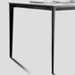 Industrial Style Home Sintered Stone Dining Table Metallic Base Rectangle Table Clearhalo ' dining_table' 'Dining Tables & Seating' 'Dining Tables' 'furn' 'furn_dining_table' 'Furniture' 'furniture_dining_table' 'Kitchen & Dining Furniture' 'kitchen&dining_furn' 'kitchen' 'kitchen_dining_table' 3958867