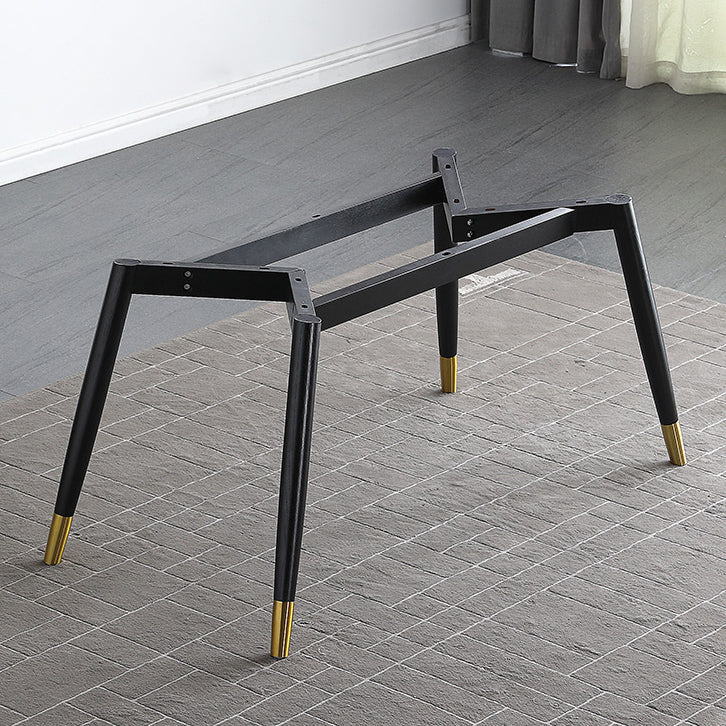 Rectangle Dining Site Table Luxury Style Stone Dining Room Collection with 4-foot Clearhalo ' dining_table' 'Dining Tables & Seating' 'Dining Tables' 'furn' 'furn_dining_table' 'Furniture' 'furniture_dining_table' 'Kitchen & Dining Furniture' 'kitchen&dining_furn' 'kitchen' 'kitchen_dining_table' 3958919