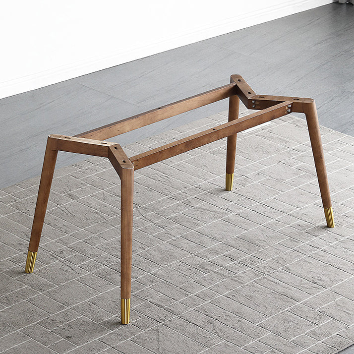 Rectangle Dining Site Table Stone Dining Room Collection with Solid Wood Base Clearhalo ' dining_table' 'Dining Tables & Seating' 'Dining Tables' 'furn' 'furn_dining_table' 'Furniture' 'furniture_dining_table' 'Kitchen & Dining Furniture' 'kitchen&dining_furn' 'kitchen' 'kitchen_dining_table' 3958939
