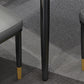 Industrial Sintered Stone Dining Table Carbon Steel Base Rectangle Table for Home Clearhalo ' dining_table' 'Dining Tables & Seating' 'Dining Tables' 'furn' 'furn_dining_table' 'Furniture' 'furniture_dining_table' 'Kitchen & Dining Furniture' 'kitchen&dining_furn' 'kitchen' 'kitchen_dining_table' 3958968