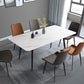 Rectangle Two-Color Dining Table Sintered Stone Table Industrial with 4 Legs Clearhalo ' dining_table' 'Dining Tables & Seating' 'Dining Tables' 'furn' 'furn_dining_table' 'Furniture' 'furniture_dining_table' 'Kitchen & Dining Furniture' 'kitchen&dining_furn' 'kitchen' 'kitchen_dining_table' 3959047