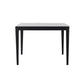 Modern Style 4 Legs Dining Table Three-Color Fixed Table of Sintered Stone White 35.4"L x 35.4"W x 29.5"H Without Chairs Clearhalo ' dining_table' 'Dining Tables & Seating' 'Dining Tables' 'furn' 'furn_dining_table' 'Furniture' 'furniture_dining_table' 'Kitchen & Dining Furniture' 'kitchen&dining_furn' 'kitchen' 'kitchen_dining_table' 3959064