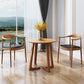 Round Double Pedestal Casual Dining Table Wood Color Fixed Table with Ashwood Solid Wood Light Brown Without Chairs Clearhalo ' dining_table' 'Dining Tables & Seating' 'Dining Tables' 'furn' 'furn_dining_table' 'Furniture' 'furniture_dining_table' 'Kitchen & Dining Furniture' 'kitchen&dining_furn' 'kitchen' 'kitchen_dining_table' 3959112