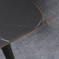 Metal Industrial Rectangle Dining Table Sintered Stone Table for Dining Room Clearhalo ' dining_table' 'Dining Tables & Seating' 'Dining Tables' 'furn' 'furn_dining_table' 'Furniture' 'furniture_dining_table' 'Kitchen & Dining Furniture' 'kitchen&dining_furn' 'kitchen' 'kitchen_dining_table' 3959219