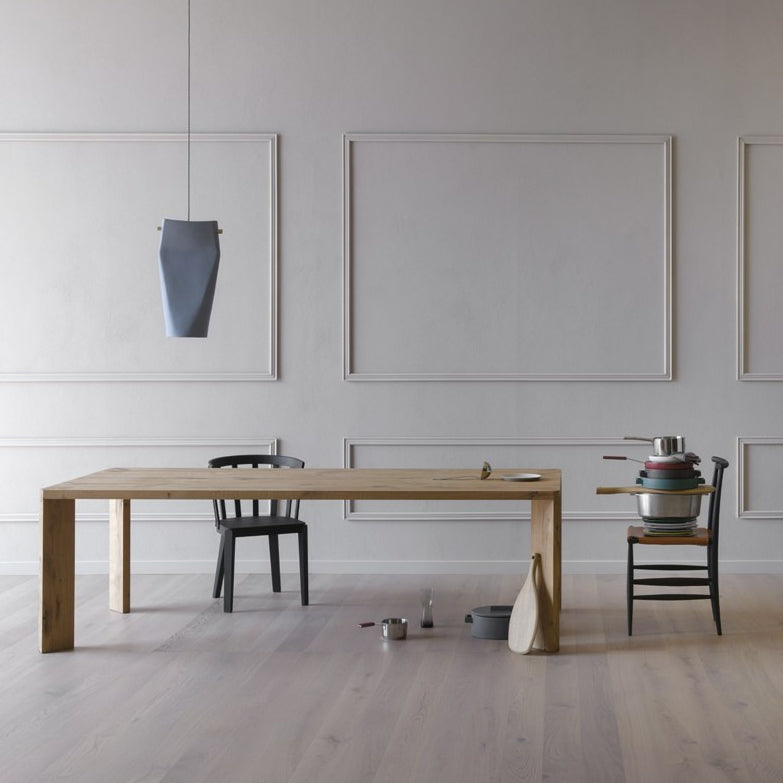Rectangle Modern Style Dining Table Two-Color Fixed Table with Solid Wood Natural Without Chairs Clearhalo ' dining_table' 'Dining Tables & Seating' 'Dining Tables' 'furn' 'furn_dining_table' 'Furniture' 'furniture_dining_table' 'Kitchen & Dining Furniture' 'kitchen&dining_furn' 'kitchen' 'kitchen_dining_table' 3959330