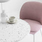 Round Dining Dinette Table Simplicity Style Pedestal Casual Furniture for Home Clearhalo ' dining_table' 'Dining Tables & Seating' 'Dining Tables' 'furn' 'furn_dining_table' 'Furniture' 'furniture_dining_table' 'Kitchen & Dining Furniture' 'kitchen&dining_furn' 'kitchen' 'kitchen_dining_table' 3959376