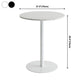 Round Dining Dinette Table Simplicity Style Pedestal Casual Furniture for Home Clearhalo ' dining_table' 'Dining Tables & Seating' 'Dining Tables' 'furn' 'furn_dining_table' 'Furniture' 'furniture_dining_table' 'Kitchen & Dining Furniture' 'kitchen&dining_furn' 'kitchen' 'kitchen_dining_table' 3959385