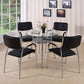 Modern Style Glass Dining Table Clear Round Table with 3 Legs for Home Use Clearhalo ' dining_table' 'Dining Tables & Seating' 'Dining Tables' 'furn' 'furn_dining_table' 'Furniture' 'furniture_dining_table' 'Kitchen & Dining Furniture' 'kitchen&dining_furn' 'kitchen' 'kitchen_dining_table' 3959405