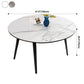 Contemporary Style Furniture 4-foot Round Dining Site Table with Drop Leaf Clearhalo ' dining_table' 'Dining Tables & Seating' 'Dining Tables' 'furn' 'furn_dining_table' 'Furniture' 'furniture_dining_table' 'Kitchen & Dining Furniture' 'kitchen&dining_furn' 'kitchen' 'kitchen_dining_table' 3959426