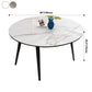 Contemporary Style Furniture 4-foot Round Dining Site Table with Drop Leaf Clearhalo ' dining_table' 'Dining Tables & Seating' 'Dining Tables' 'furn' 'furn_dining_table' 'Furniture' 'furniture_dining_table' 'Kitchen & Dining Furniture' 'kitchen&dining_furn' 'kitchen' 'kitchen_dining_table' 3959428