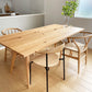 Contemporary Style Pine Dining Table 4 Legs Solid Wood Base Rectangle Table for Home Clearhalo ' dining_table' 'Dining Tables & Seating' 'Dining Tables' 'furn' 'furn_dining_table' 'Furniture' 'furniture_dining_table' 'Kitchen & Dining Furniture' 'kitchen&dining_furn' 'kitchen' 'kitchen_dining_table' 3959443
