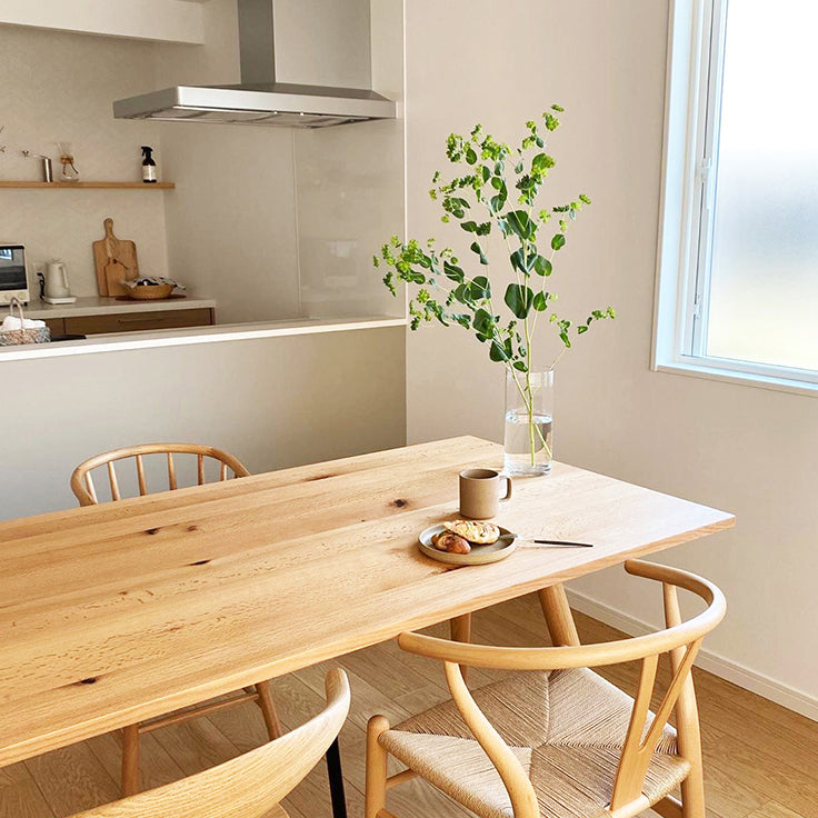Contemporary Style Pine Dining Table 4 Legs Solid Wood Base Rectangle Table for Home Clearhalo ' dining_table' 'Dining Tables & Seating' 'Dining Tables' 'furn' 'furn_dining_table' 'Furniture' 'furniture_dining_table' 'Kitchen & Dining Furniture' 'kitchen&dining_furn' 'kitchen' 'kitchen_dining_table' 3959448
