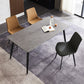 Industrial Standard Sintered Stone Top Dining Table Rectangle Dining Table for Kitchen Clearhalo ' dining_table' 'Dining Tables & Seating' 'Dining Tables' 'furn' 'furn_dining_table' 'Furniture' 'furniture_dining_table' 'Kitchen & Dining Furniture' 'kitchen&dining_furn' 'kitchen' 'kitchen_dining_table' 3959467