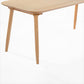 Rectangle Shape Wood Color Dining Table Solid Wood Table Minimalist with 4 Legs Clearhalo ' dining_table' 'Dining Tables & Seating' 'Dining Tables' 'furn' 'furn_dining_table' 'Furniture' 'furniture_dining_table' 'Kitchen & Dining Furniture' 'kitchen&dining_furn' 'kitchen' 'kitchen_dining_table' 3959496