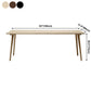 Rectangle Shape Wood Color Dining Table Solid Wood Table Minimalist with 4 Legs Clearhalo ' dining_table' 'Dining Tables & Seating' 'Dining Tables' 'furn' 'furn_dining_table' 'Furniture' 'furniture_dining_table' 'Kitchen & Dining Furniture' 'kitchen&dining_furn' 'kitchen' 'kitchen_dining_table' 3959503