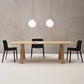 Rectangle Shape 4 Legs Minimalist Dining Table Wood Color Fixed Table of Solid Wood Clearhalo ' dining_table' 'Dining Tables & Seating' 'Dining Tables' 'furn' 'furn_dining_table' 'Furniture' 'furniture_dining_table' 'Kitchen & Dining Furniture' 'kitchen&dining_furn' 'kitchen' 'kitchen_dining_table' 3959520